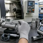 CNC lathe turning tolerances and surface finish inspection