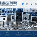 Cross-industry custom sheet metal prototype enclosures and fabricated parts