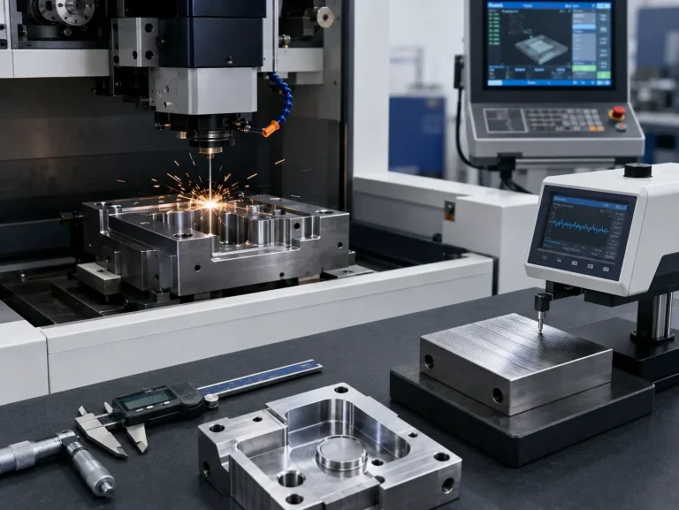 Custom precision EDM services with surface roughness inspection and high-accuracy machining