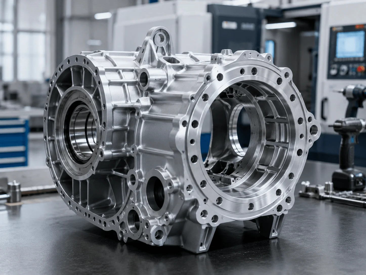 High precision aluminum die casting for robotics and automation equipment