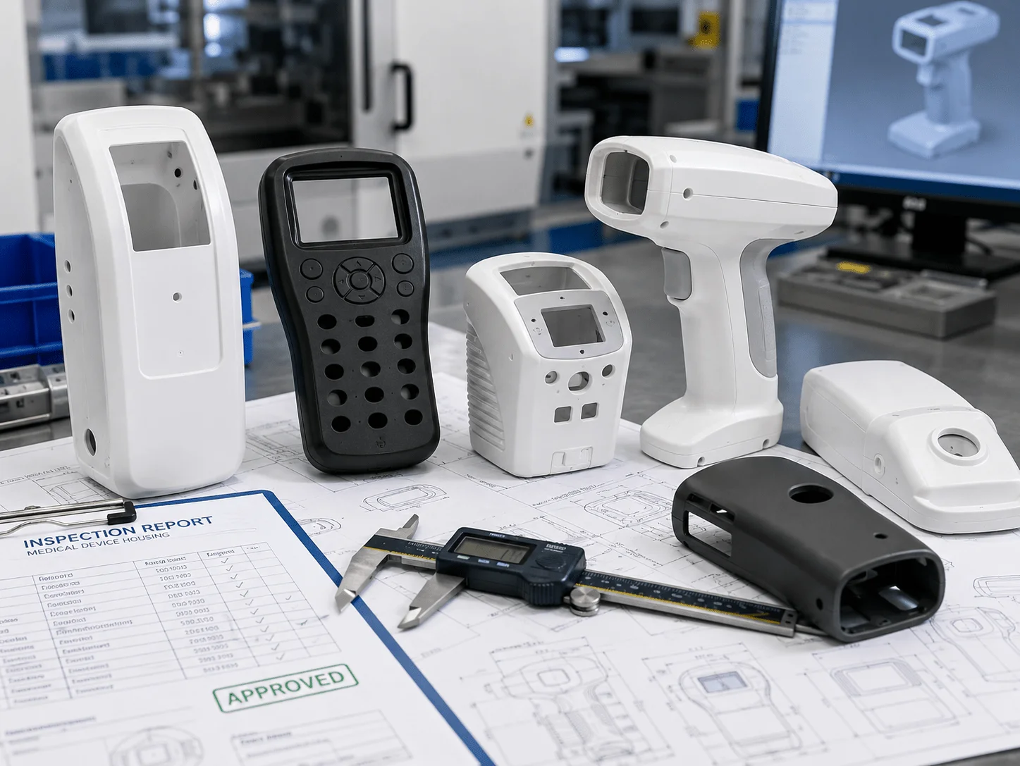 Injection molding design guide for medical devices and compliant plastic housings