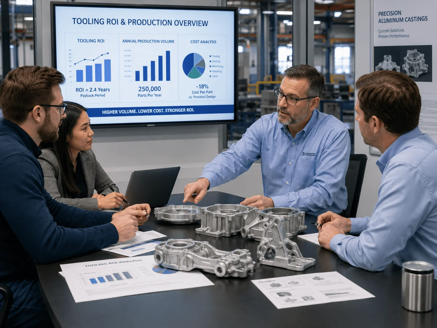 Pressure die casting cost optimization and tooling ROI analysis