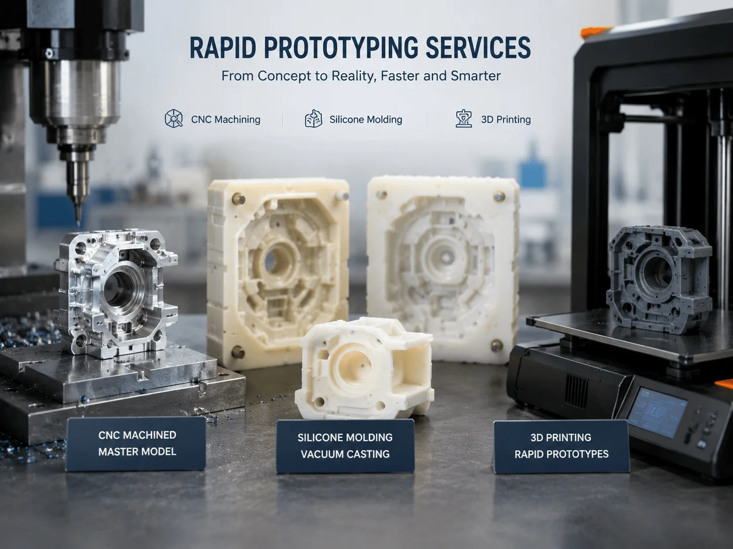 Quick prototyping service showcase