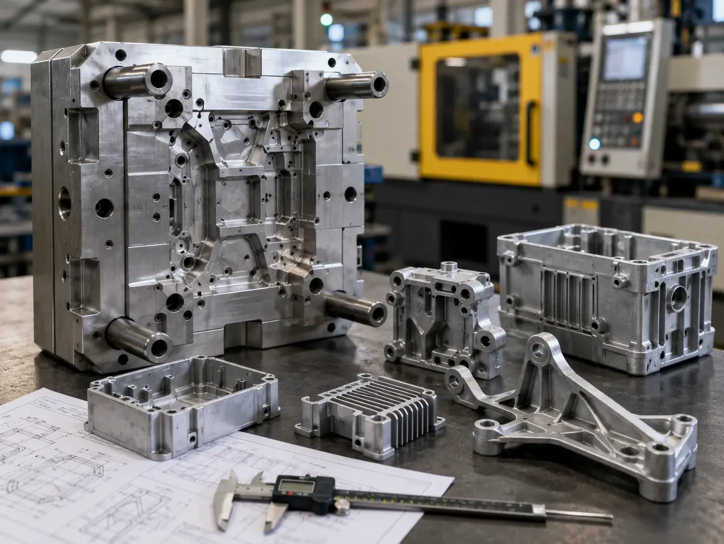 Rapid tooling for die casting prototypes used for NPI validation and pilot production