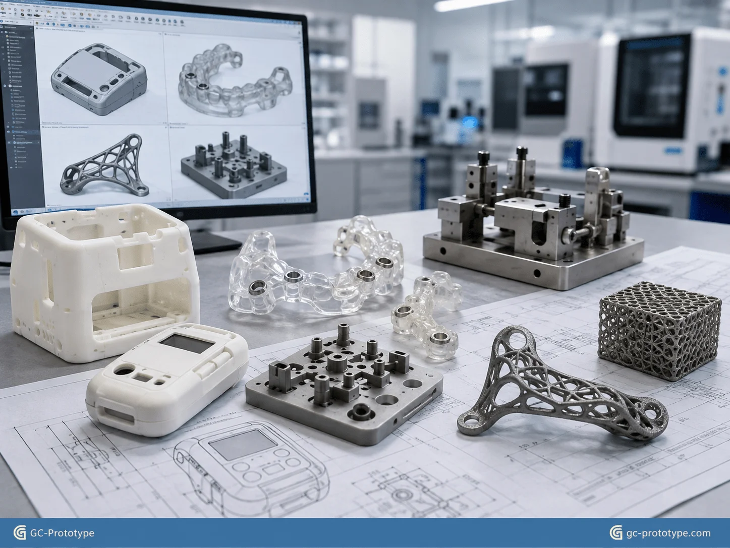 3D printing design guidelines for medical devices with surgical guides, housings, and lightweight lattice structures