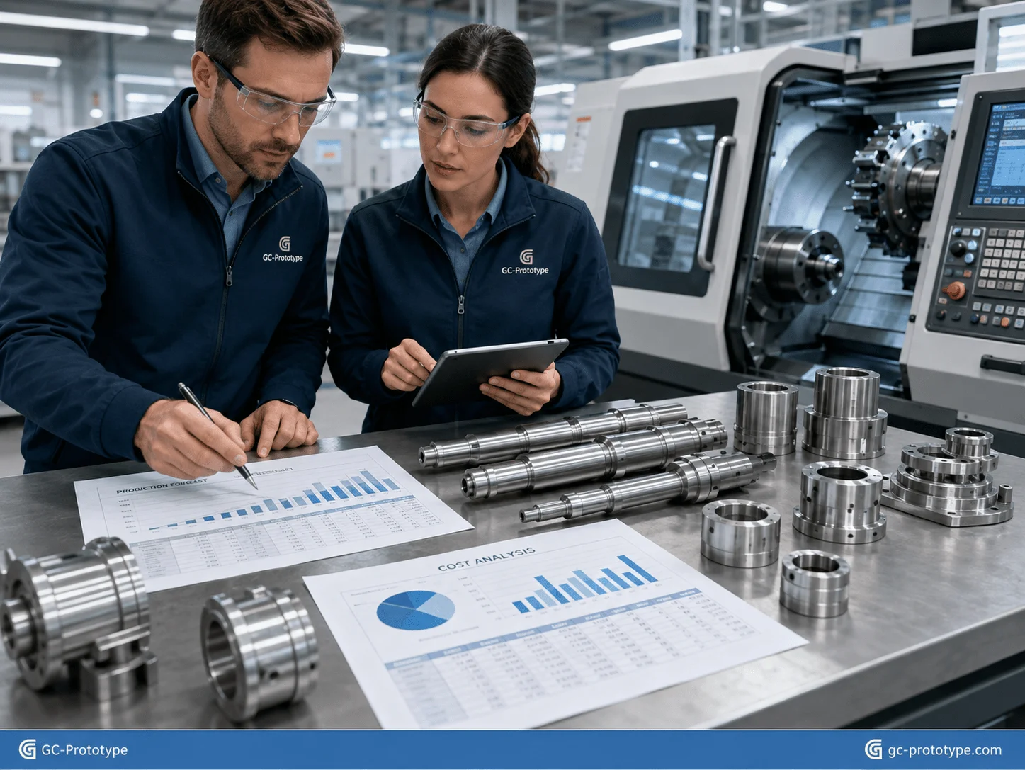 CNC turning production scaling strategy for low-volume and automated manufacturing