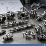 Custom CNC turning parts for automotive sensors, medical devices, aerospace, and robotics applications