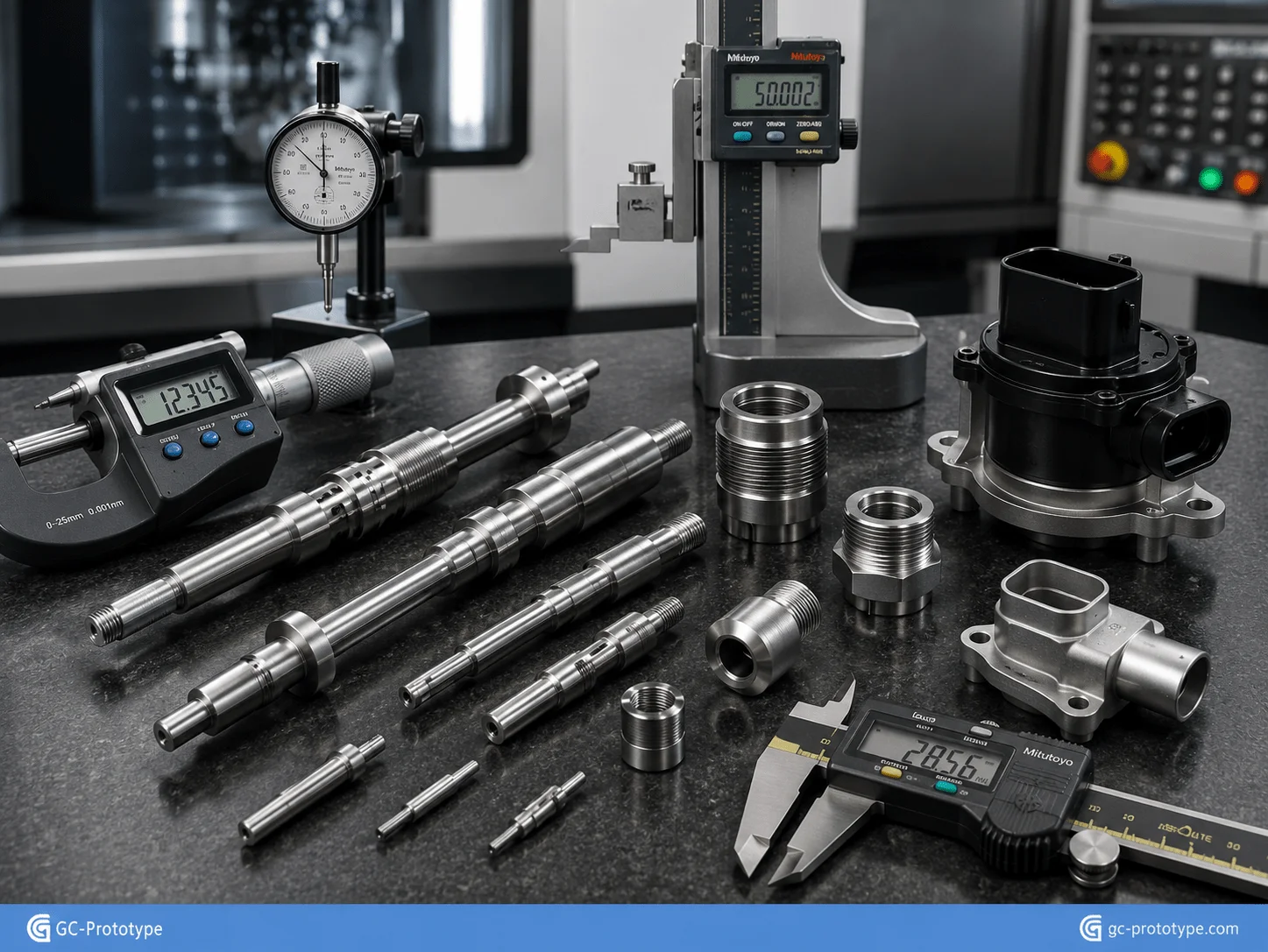 Precision CNC turning tolerances for medical shafts and automotive sensor components