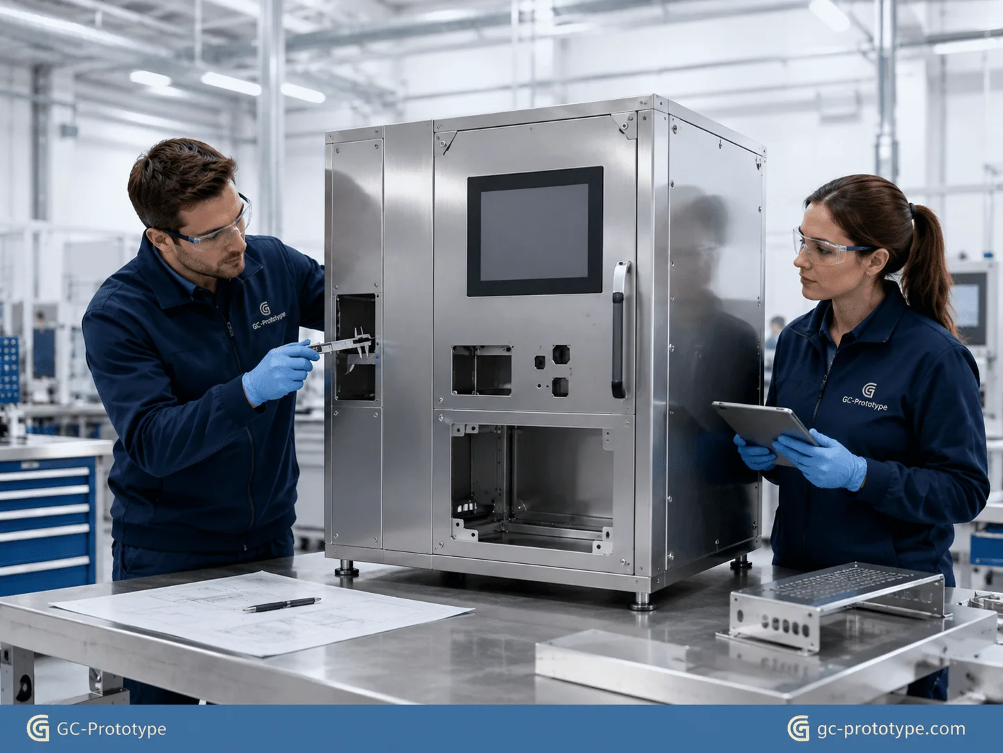 Sheet metal design guidelines for medical enclosures using stainless steel fabrication and precision finishing