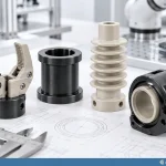Custom machined PEEK parts for medical robotics, semiconductor automation, and high-temperature robotic systems