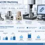 Medical CNC machining tolerance cost comparison for precision prototype components and DFM optimization